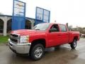 Victory Red - Silverado 2500HD Work Truck Crew Cab 4x4 Photo No. 1