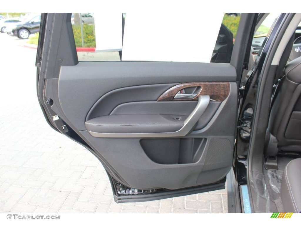 2013 MDX SH-AWD Advance - Crystal Black Pearl / Ebony photo #13