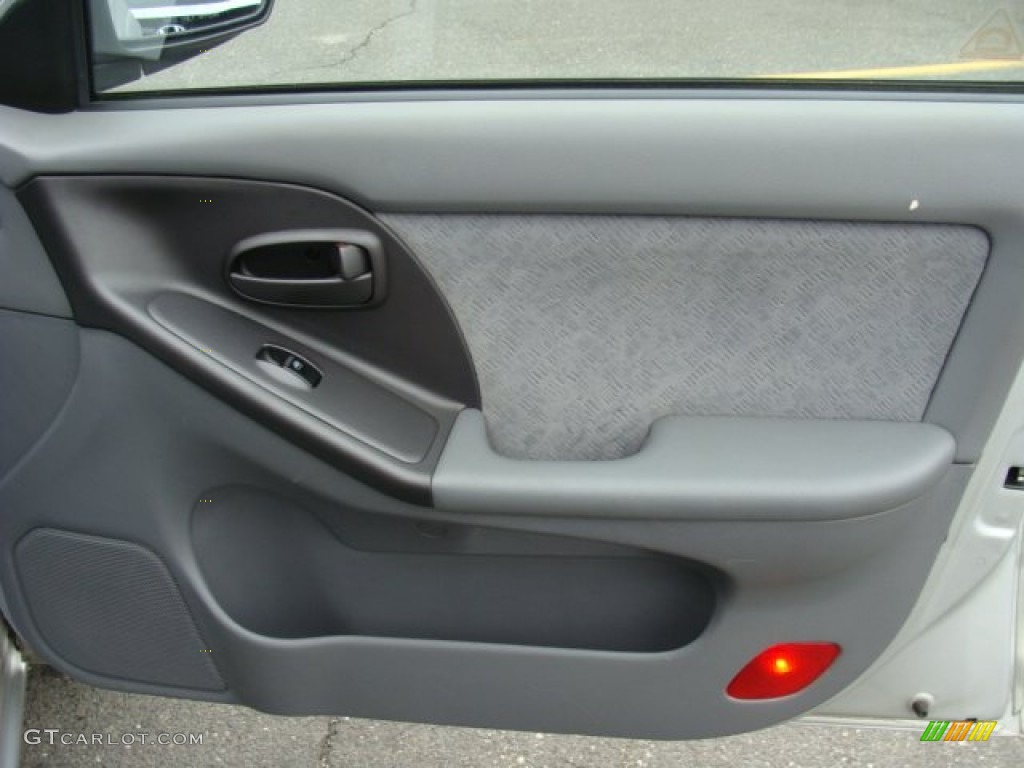 2004 Elantra GLS Sedan - Sterling Silver / Gray photo #20