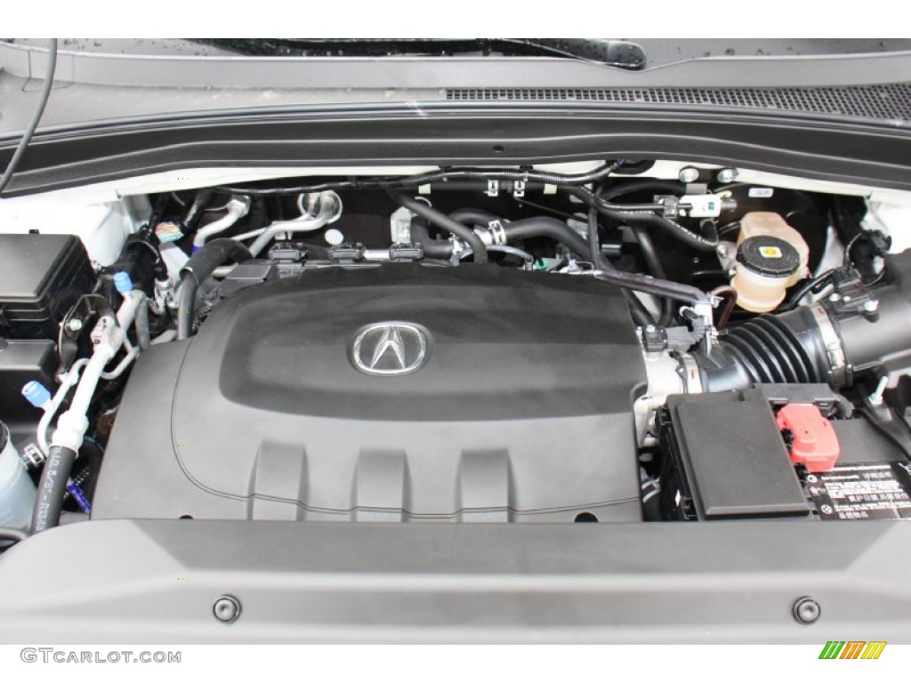 2013 MDX SH-AWD Advance - Aspen White Pearl / Parchment photo #21