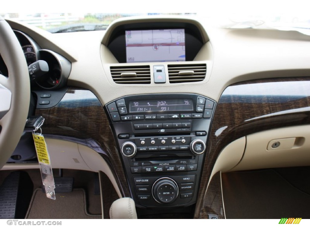 2013 MDX SH-AWD Advance - Aspen White Pearl / Parchment photo #27