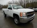 Summit White 2013 Chevrolet Silverado 2500HD Work Truck Regular Cab 4x4 Exterior