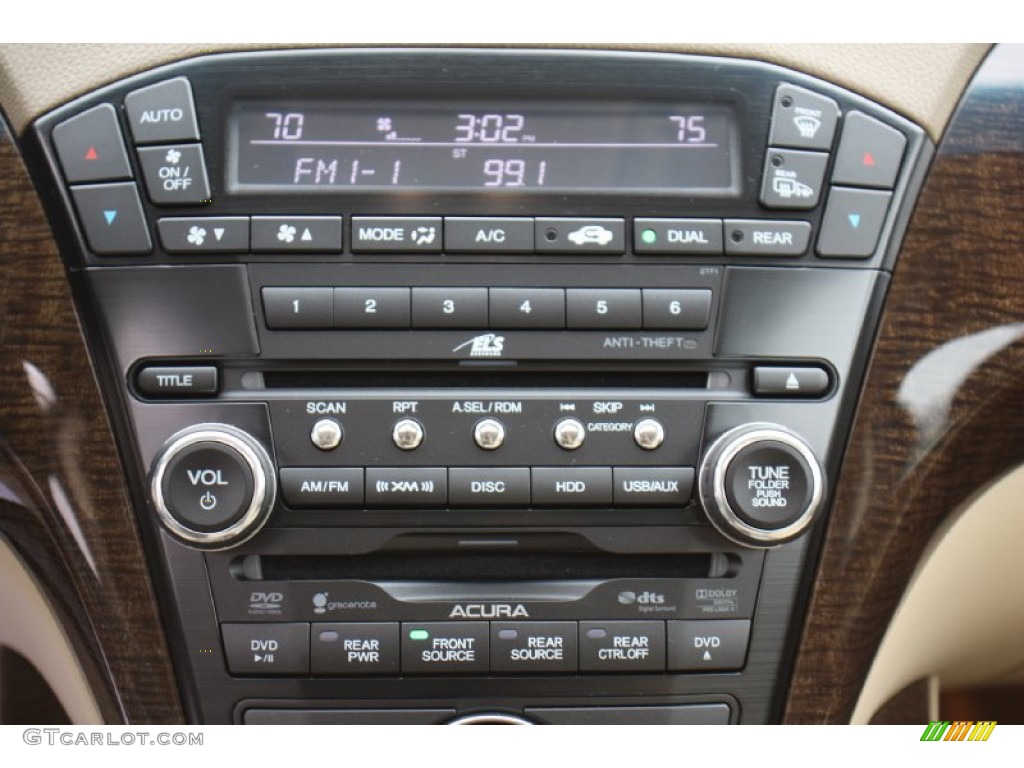 2013 MDX SH-AWD Advance - Aspen White Pearl / Parchment photo #29