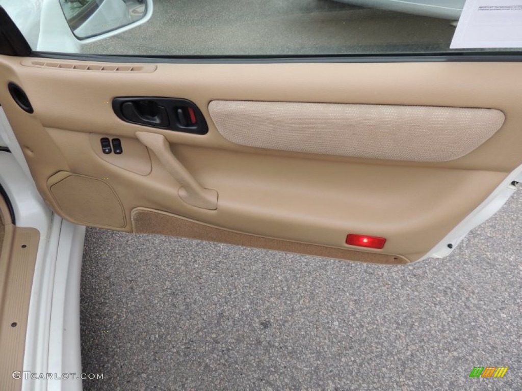 1999 Mitsubishi 3000GT Coupe Tan Door Panel Photo #79974344