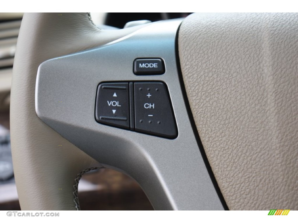 2013 MDX SH-AWD Advance - Aspen White Pearl / Parchment photo #34