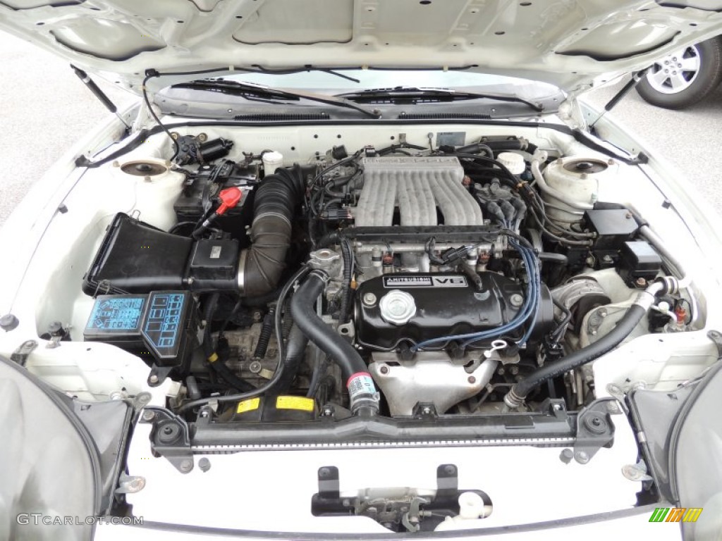 1999 Mitsubishi 3000GT Coupe 3.0 Liter DOHC 24-Valve V6 Engine Photo #79974516