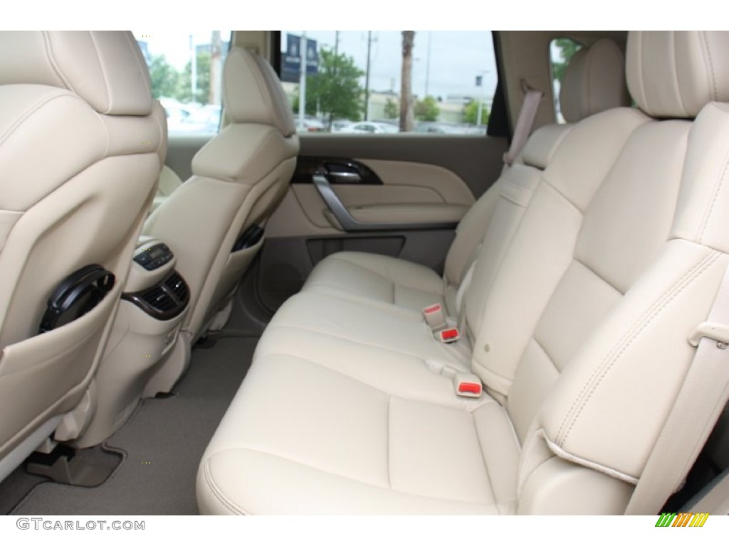 2013 MDX SH-AWD Advance - Aspen White Pearl / Parchment photo #14