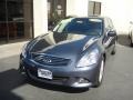 2010 Blue Slate Infiniti G 37 Journey Sedan  photo #2