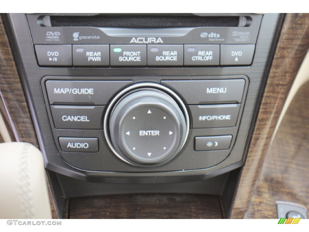 2013 MDX SH-AWD Advance - Aspen White Pearl / Parchment photo #30