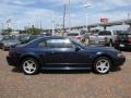 2001 True Blue Metallic Ford Mustang GT Coupe  photo #14