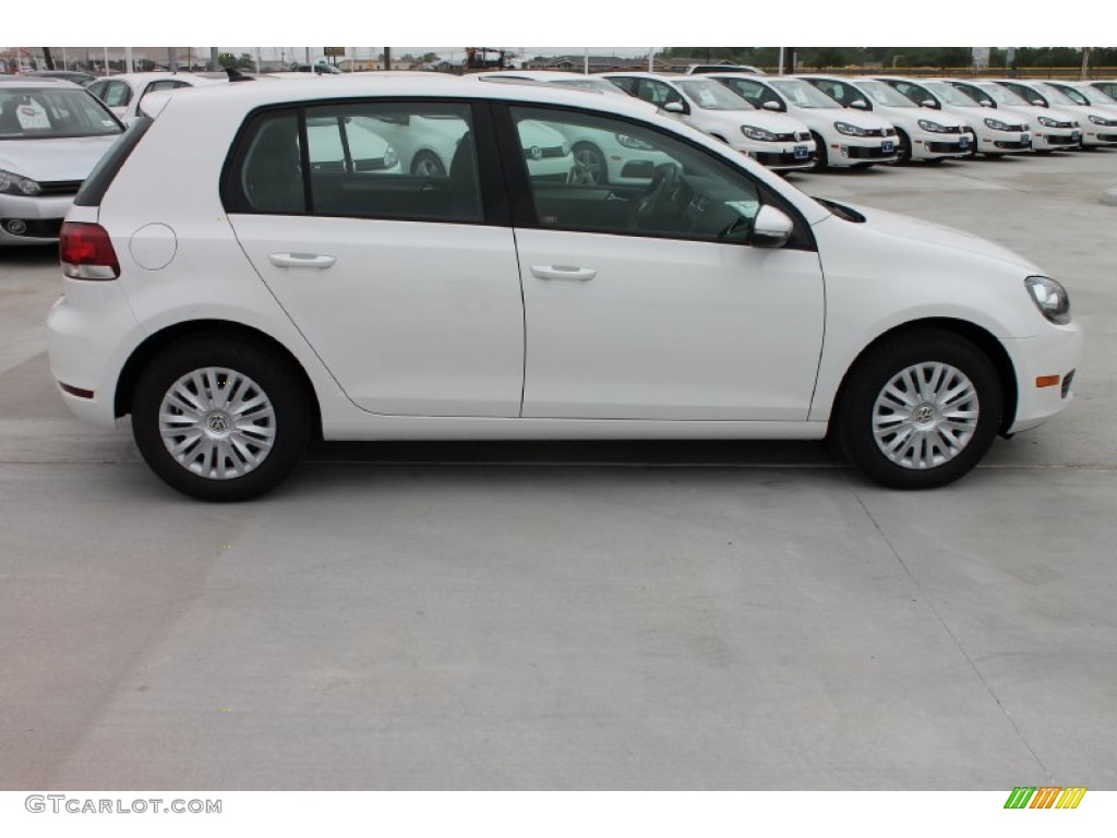 Candy White 2013 Volkswagen Golf 4 Door Exterior Photo #79975676