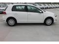 Candy White 2013 Volkswagen Golf 4 Door Exterior