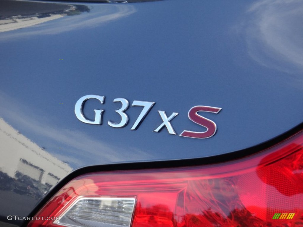 2011 G 37 x AWD Coupe - Blue Slate / Graphite photo #23