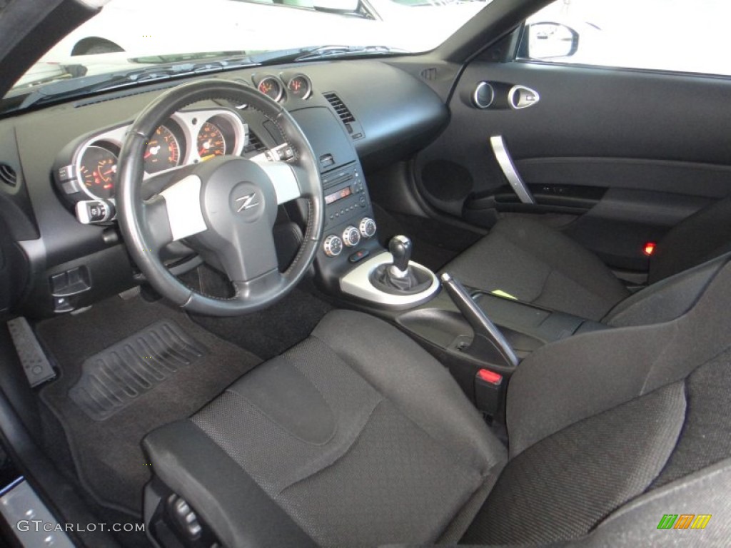 2008 350Z Coupe - San Marino Blue / Charcoal photo #12