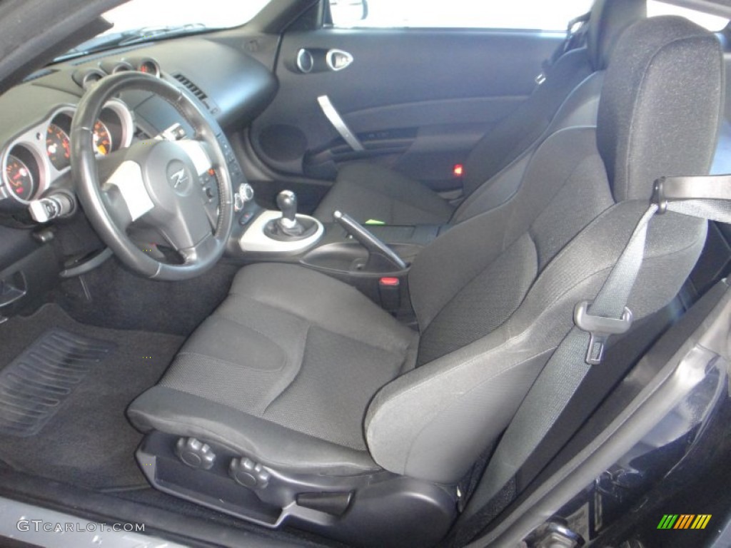 2008 350Z Coupe - San Marino Blue / Charcoal photo #13