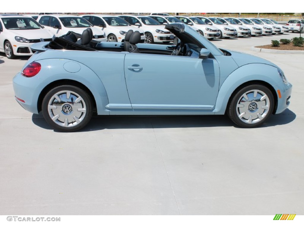 Denim Blue 2013 Volkswagen Beetle 2.5L Convertible Exterior Photo #79976548