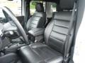 Black 2011 Jeep Wrangler Unlimited Sahara 4x4 Interior Color