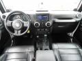 Black 2011 Jeep Wrangler Unlimited Sahara 4x4 Dashboard