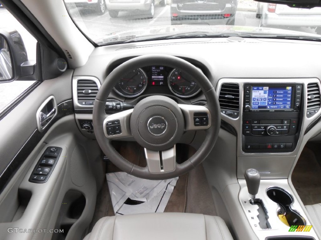 2011 Jeep Grand Cherokee Laredo X Package 4x4 Dark Graystone/Medium Graystone Dashboard Photo #79977554