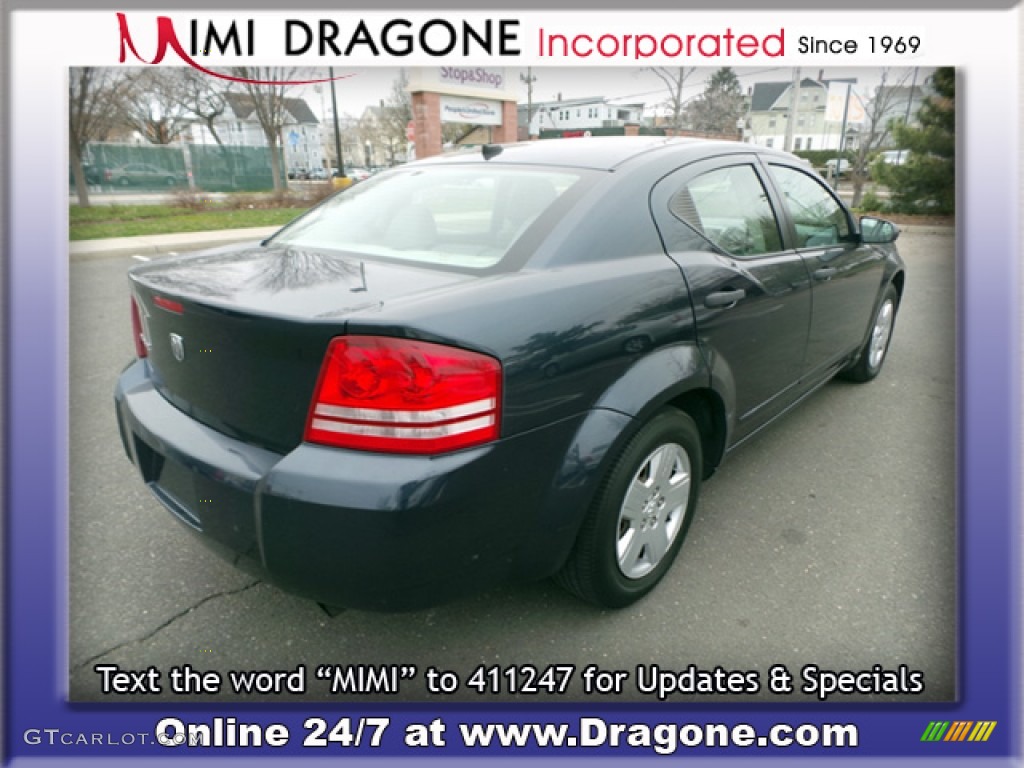 2008 Avenger SE - Modern Blue Pearl / Dark Slate Gray/Light Slate Gray photo #4