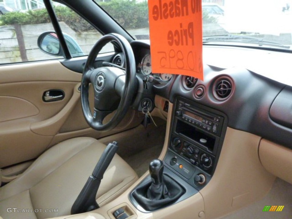 2001 MX-5 Miata LS Roadster - Emerald Green Mica / Tan photo #5