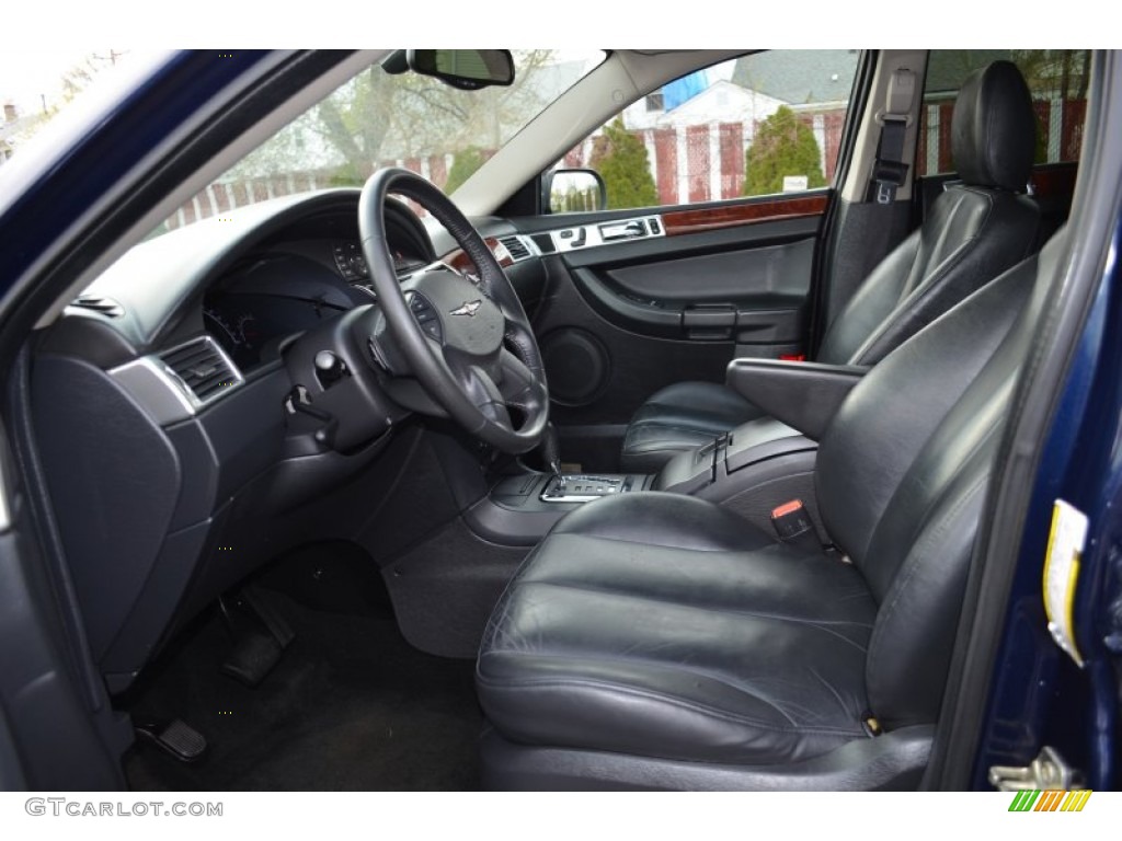 Dark Slate Gray Interior 2005 Chrysler Pacifica Touring AWD Photo #79979345