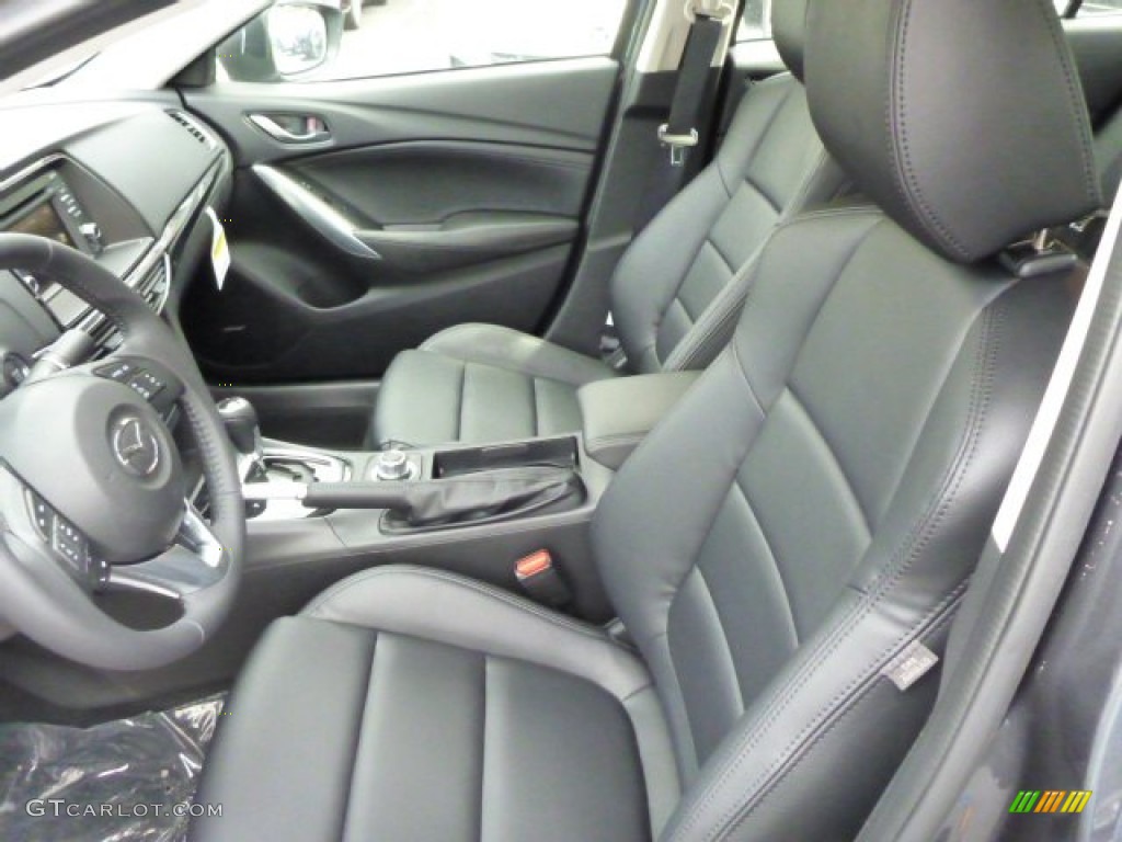Black Interior 2014 Mazda MAZDA6 Touring Photo #79979504