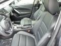 Black 2014 Mazda MAZDA6 Touring Interior Color