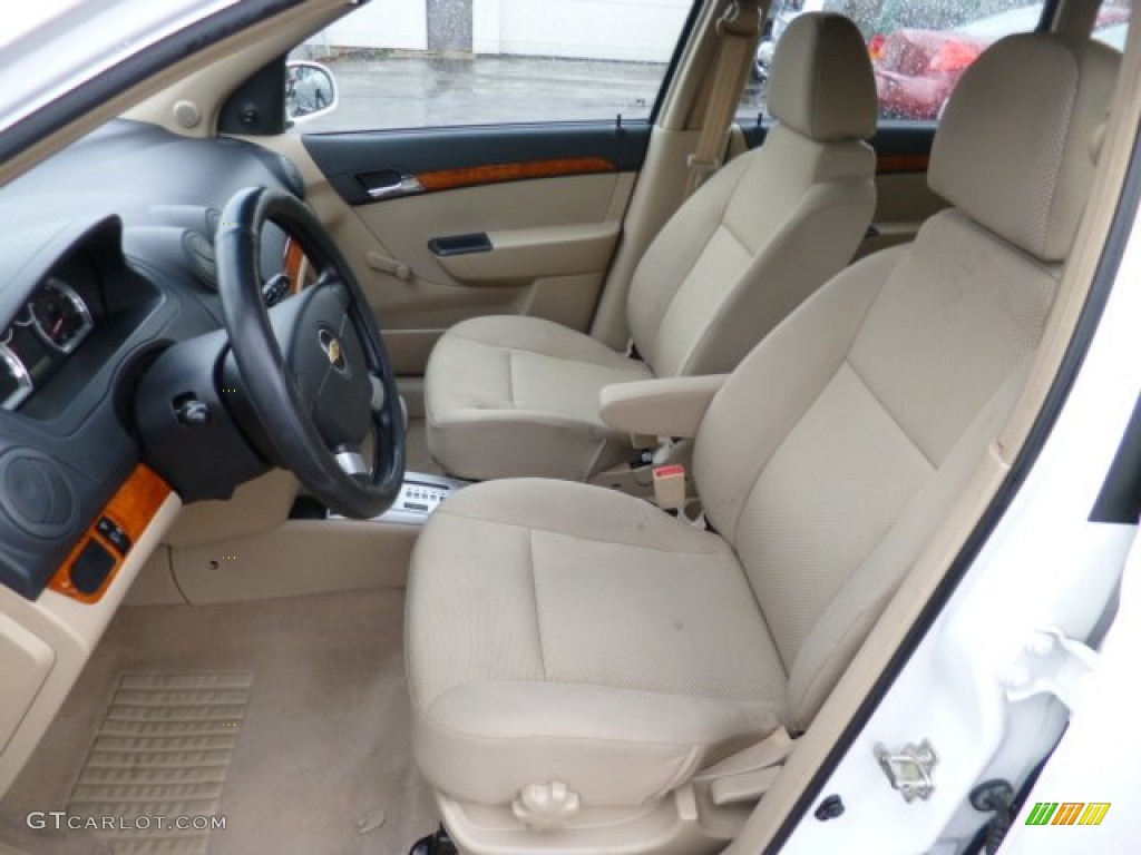Neutral Interior 2010 Chevrolet Aveo Aveo5 LT Photo #79979523
