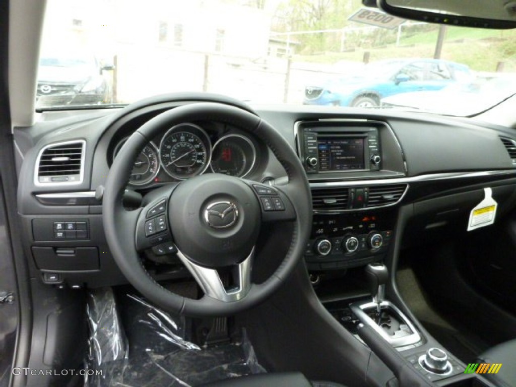 2014 Mazda MAZDA6 Touring Black Dashboard Photo #79979539