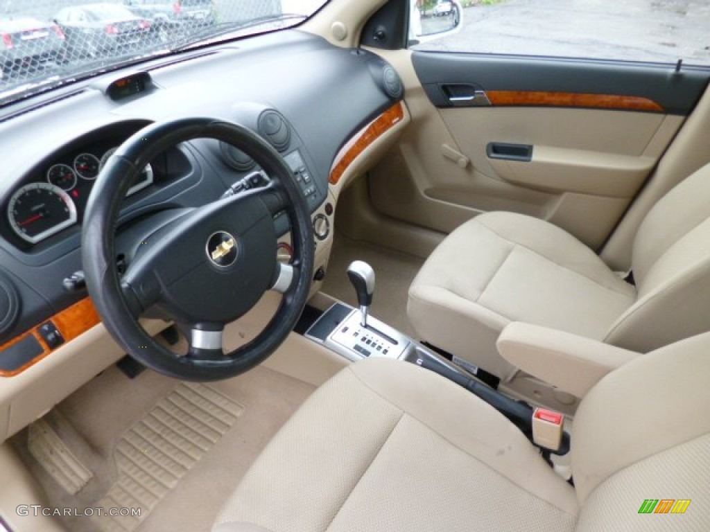 Neutral Interior 2010 Chevrolet Aveo Aveo5 LT Photo #79979548