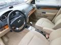 2010 Chevrolet Aveo Neutral Interior Prime Interior Photo