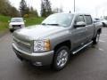 Silver Birch Metallic - Silverado 1500 LTZ Crew Cab 4x4 Photo No. 3