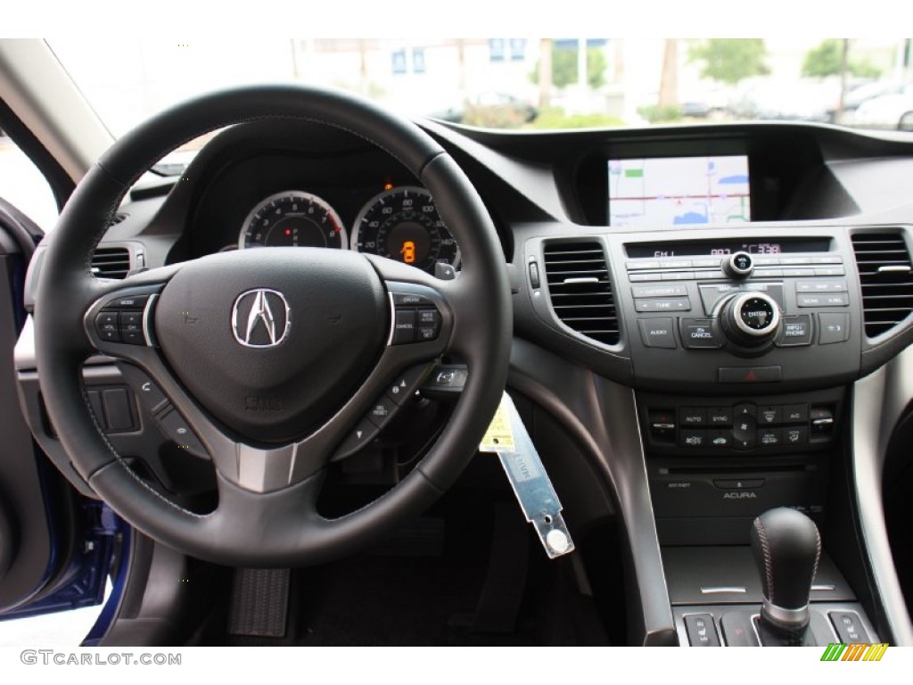 2013 Acura TSX Technology Ebony Dashboard Photo #79980419