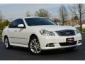 2008 Moonlight White Infiniti M 35x AWD Sedan  photo #1