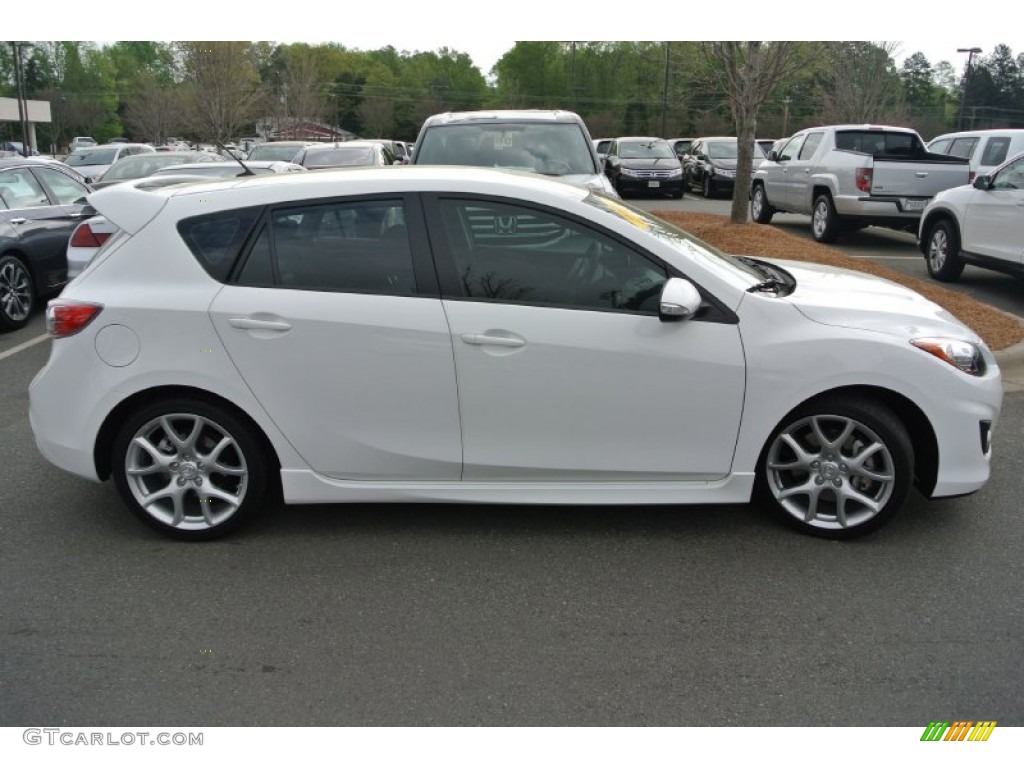 Crystal White Pearl Mica 2012 Mazda MAZDA3 MAZDASPEED3 Exterior Photo #79981204