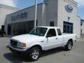 Oxford White - Ranger XLT SuperCab 4x4 Photo No. 1