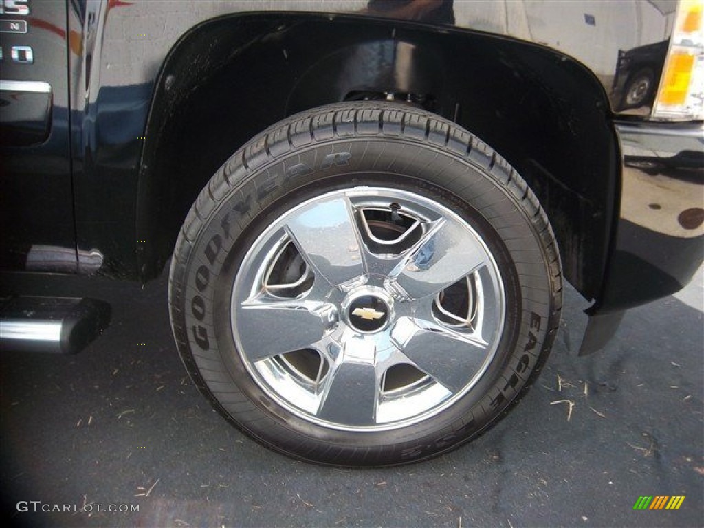 2011 Silverado 1500 LT Extended Cab - Black / Ebony photo #4