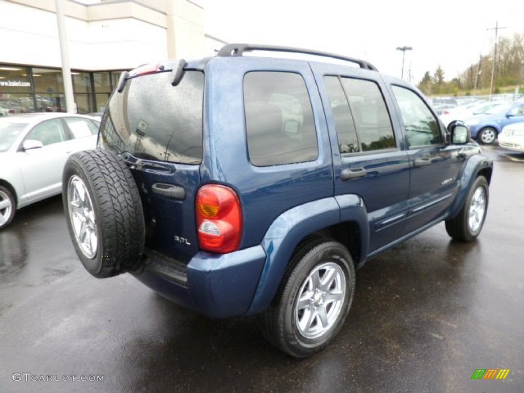 Patriot Blue Pearl 2003 Jeep Liberty Limited 4x4 Exterior Photo #79981748