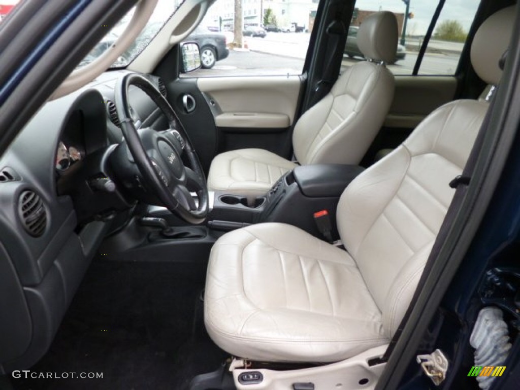 Taupe Interior 2003 Jeep Liberty Limited 4x4 Photo 79981898