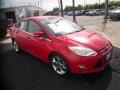 2012 Race Red Ford Focus SEL Sedan  photo #3