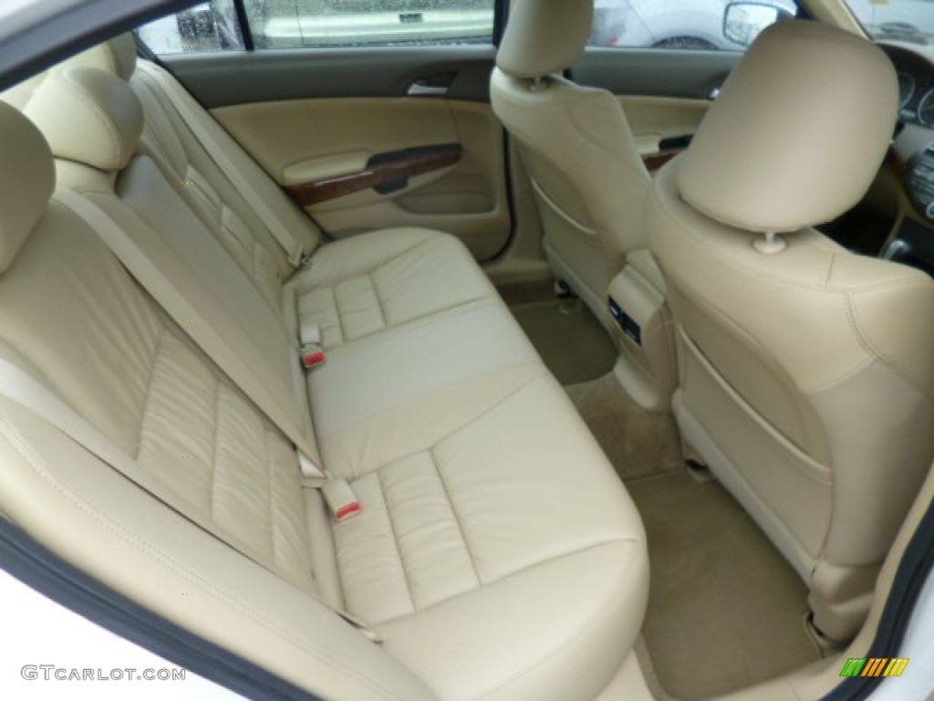 2010 Honda Accord EX-L V6 Sedan Rear Seat Photo #79983544