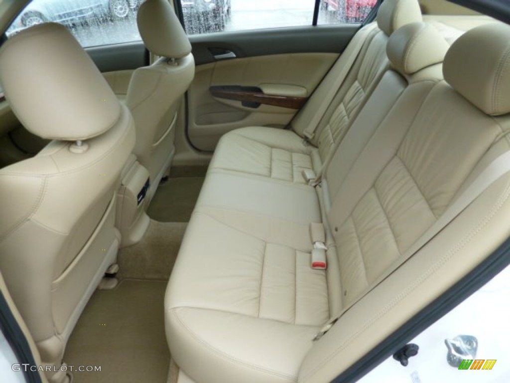 2010 Honda Accord EX-L V6 Sedan Rear Seat Photo #79983563