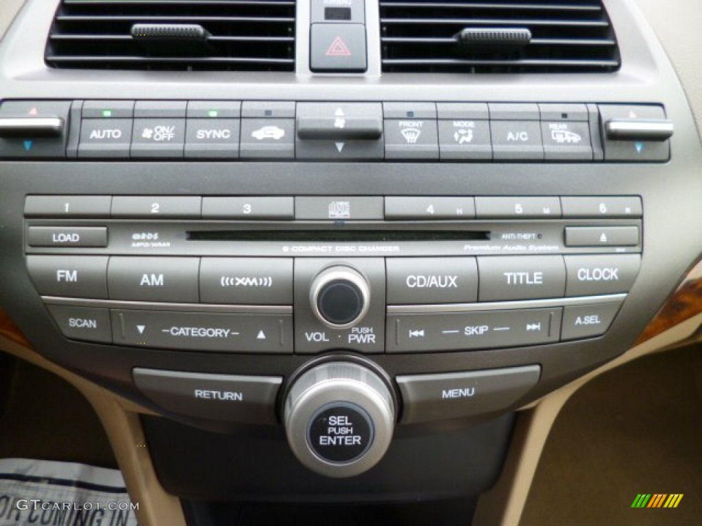 2010 Honda Accord EX-L V6 Sedan Controls Photos