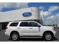 2012 Blizzard White Pearl Toyota Sequoia Platinum 4WD  photo #2