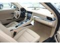 Luxor Beige 2013 Porsche 911 Carrera S Cabriolet Dashboard