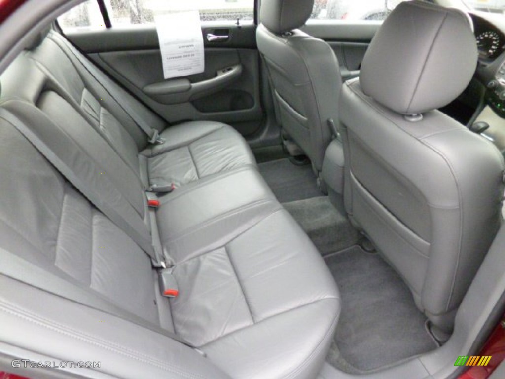 2006 Honda Accord EX-L Sedan Rear Seat Photo #79984430