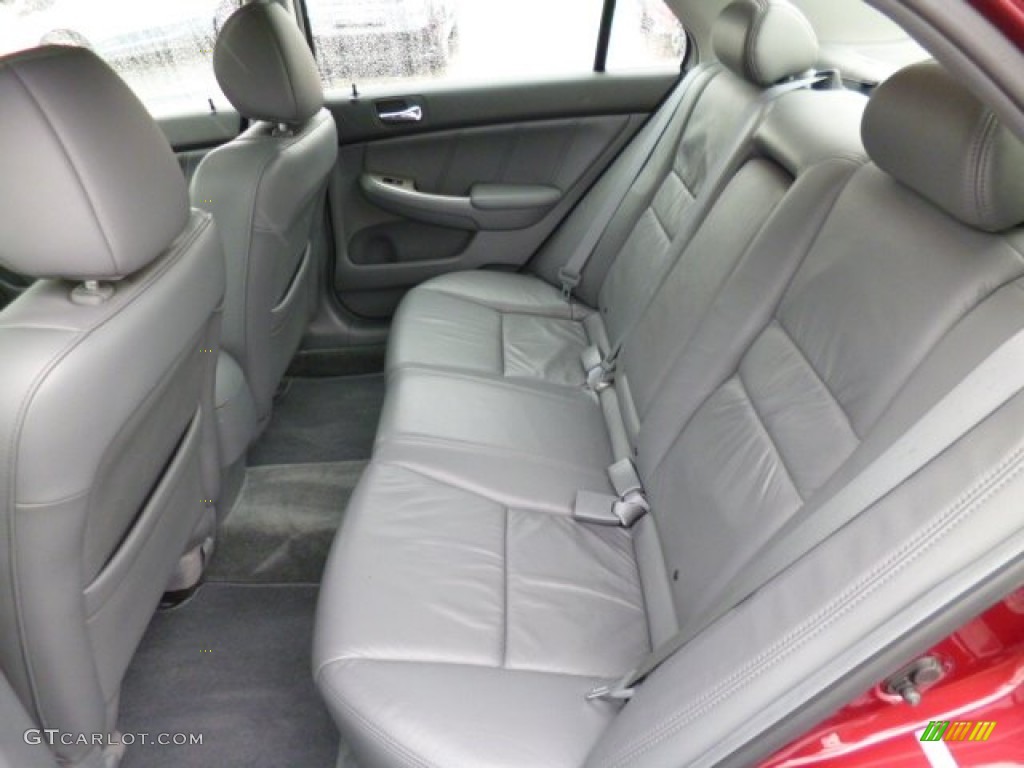 2006 Honda Accord EX-L Sedan Rear Seat Photos