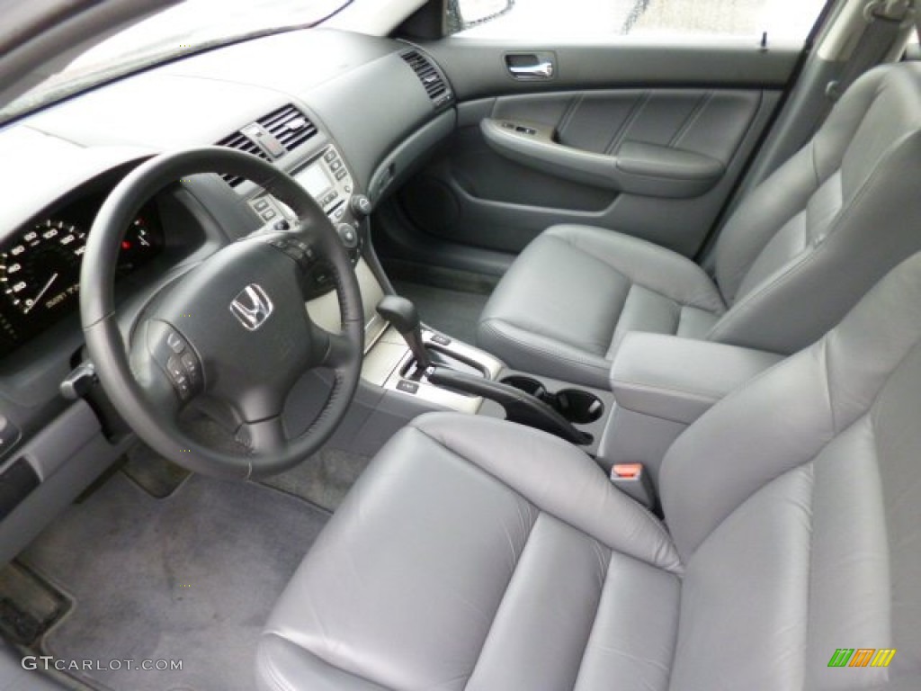 Gray Interior 2006 Honda Accord EX-L Sedan Photo #79984494