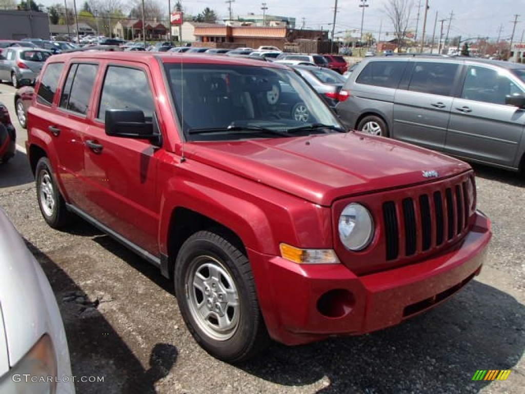 Red Crystal Pearl 2008 Jeep Patriot Sport 4x4 Exterior Photo #79984754